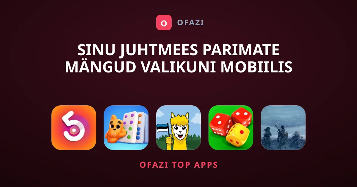 Sinu Juhtmees Parimate Mängud Valikuni Mobiilis